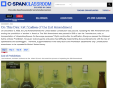 On This Day: Ratification of the 21st Amendment Instructional Video On This Day: Ratification of the 21st Amendment Instructional Video