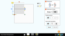Area Model Multiplication Interactive Area Model Multiplication Interactive