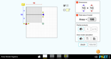 Area Model Algebra Interactive Area Model Algebra Interactive