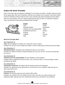 Explore the Seven Principles Activity Explore the Seven Principles Activity