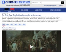 On This Day: The British Surrender at Yorktown Video On This Day: The British Surrender at Yorktown Video