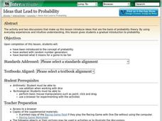 Ideas that Lead to Probability Lesson Plan Ideas that Lead to Probability Lesson Plan