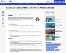 Catch-22: Satirize This! Lesson Plan Catch-22: Satirize This! Lesson Plan