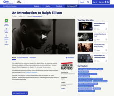 An Introduction to Ralph Ellison Instructional Video An Introduction to Ralph Ellison Instructional Video