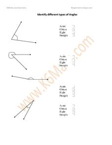 Identifying Angles Worksheet Identifying Angles Worksheet