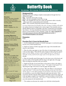 Butterfly Book Lesson Plan Butterfly Book Lesson Plan