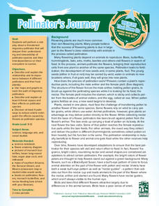 Pollinator's Journey: Grades 9-12 Lesson Plan Pollinator's Journey: Grades 9-12 Lesson Plan