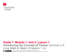 Analyzing the Central Ideas, Part 2: “The Border” Lesson Plan Analyzing the Central Ideas, Part 2: “The Border” Lesson Plan