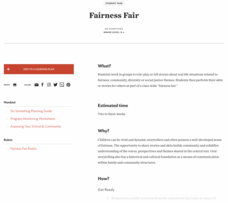 Fairness Fair Activity Fairness Fair Activity