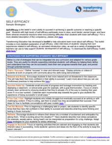 Self-Efficacy Strategies Professional Doc Self-Efficacy Strategies Professional Doc