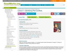 Identifying Plot Conflicts Lesson Plan Identifying Plot Conflicts Lesson Plan