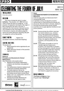 Celebrating the Fourth of July! Lesson Plan Celebrating the Fourth of July! Lesson Plan