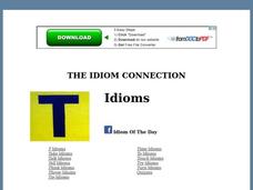 Idiom Quizzes Worksheet Idiom Quizzes Worksheet