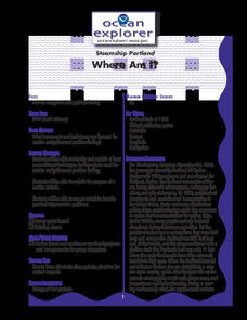 Where Am I? Lesson Plan Where Am I? Lesson Plan