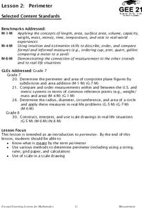 Perimeter Lesson Plan Perimeter Lesson Plan