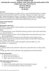 Focused Learning Lesson Lesson Plan Focused Learning Lesson Lesson Plan