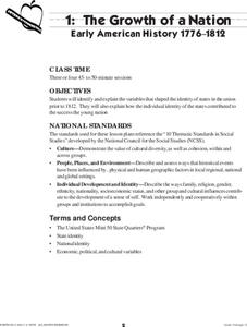 The Growth of a Nation Lesson Plan The Growth of a Nation Lesson Plan