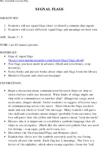 Signal Flags Lesson Plan Signal Flags Lesson Plan