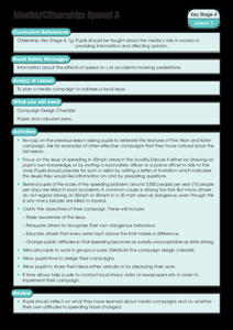 Media/Citizenship: Speed 3 Lesson Plan Media/Citizenship: Speed 3 Lesson Plan