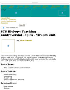 Viruses Lesson Plan Viruses Lesson Plan