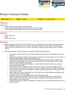 Biomes: Extreme Climate Lesson Plan Biomes: Extreme Climate Lesson Plan