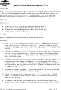 Ageism: Word Association Lesson Plan Lesson Plan Ageism: Word Association Lesson Plan Lesson Plan