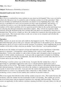 How Many? Lesson Plan How Many? Lesson Plan