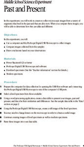 Past and Present Lesson Plan Past and Present Lesson Plan