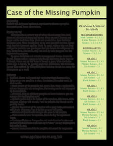 Case of the Missing Pumpkin Lesson Plan Case of the Missing Pumpkin Lesson Plan