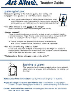 Art Alive! - Beach at Blue Point Lesson Plan Art Alive! - Beach at Blue Point Lesson Plan
