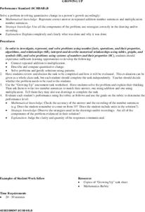 Growing Up Lesson Plan Growing Up Lesson Plan