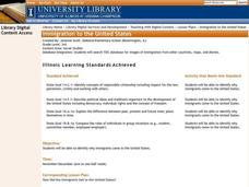 Immigration to the United States Lesson Plan Immigration to the United States Lesson Plan