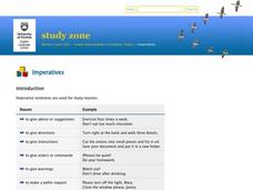 Imperatives Interactive Imperatives Interactive