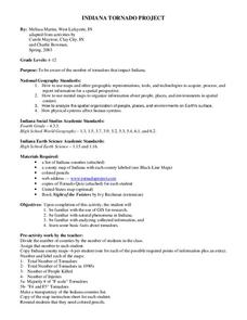 Indiana Tornado Project Lesson Plan Indiana Tornado Project Lesson Plan