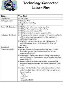 The End Lesson Plan The End Lesson Plan