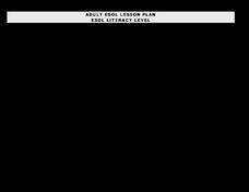ESOL: Time and Money Lesson Plan ESOL: Time and Money Lesson Plan