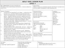 ADULT ESOL LESSON PLAN--Level 3--Obtaining Employment Lesson Plan ADULT ESOL LESSON PLAN--Level 3--Obtaining Employment Lesson Plan