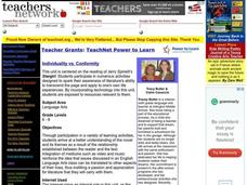 Individuality vs. Conformity Lesson Plan Individuality vs. Conformity Lesson Plan