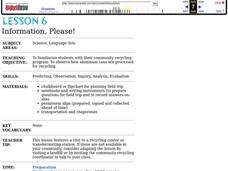 Information, Please! Lesson Plan Information, Please! Lesson Plan