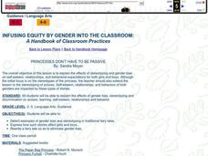 Princesses Don't Have to be Passive Lesson Plan Princesses Don't Have to be Passive Lesson Plan