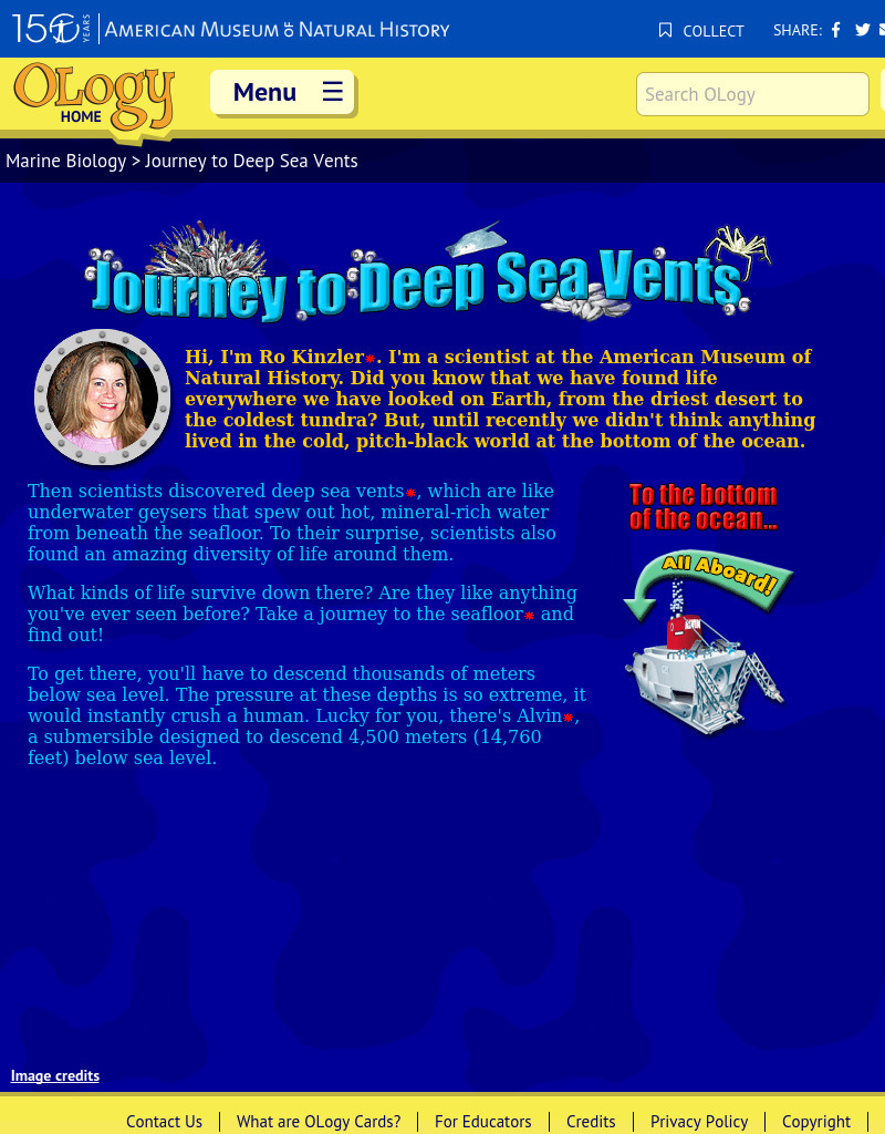 Journey to Deep Sea Vents Interactive Journey to Deep Sea Vents Interactive
