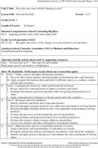 Stressed Out Sally Lesson Plan Stressed Out Sally Lesson Plan