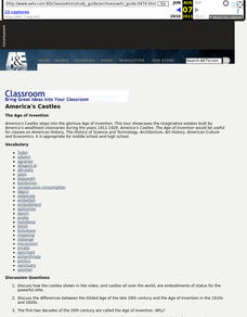 America's Castles: The Age of Invention Lesson Plan America's Castles: The Age of Invention Lesson Plan