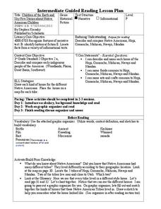 Intermediate Guided Reading Lesson Plan Lesson Plan Intermediate Guided Reading Lesson Plan Lesson Plan
