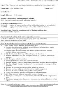 STAR Deputies, Unite! Lesson Plan STAR Deputies, Unite! Lesson Plan