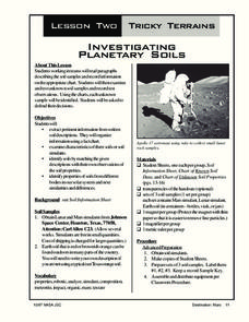 Investigating Planetary Soils Lesson Plan Investigating Planetary Soils Lesson Plan