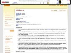Introduce /e/ Lesson Plan Introduce /e/ Lesson Plan