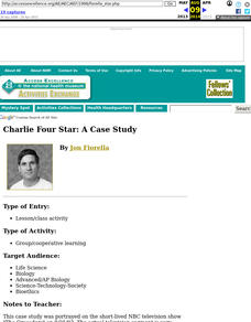Charlie Four Star: A Case Study Lesson Plan Charlie Four Star: A Case Study Lesson Plan