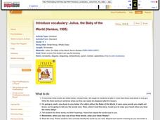 Introduce Vocabulary: Make Way for Ducklings Lesson Plan Introduce Vocabulary: Make Way for Ducklings Lesson Plan
