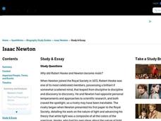 Isaac Newton Interactive Isaac Newton Interactive